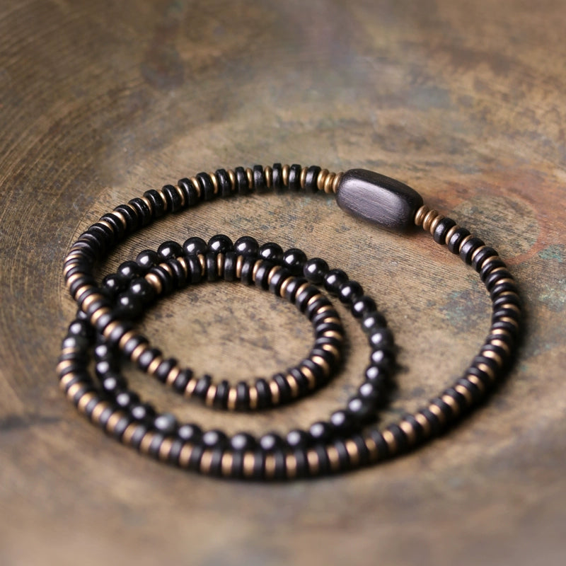 Tibetan Style Good Fortune Bracelet Set - Emotional Healing & Protection