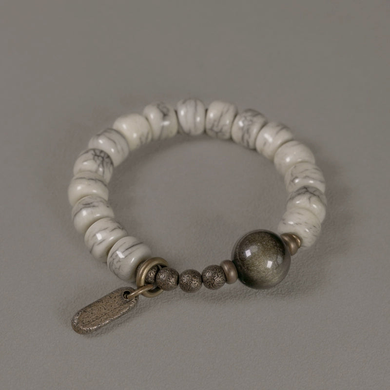Tibetan Style Feng Shui Bracelet for Success, Strength, Wealth & Protection