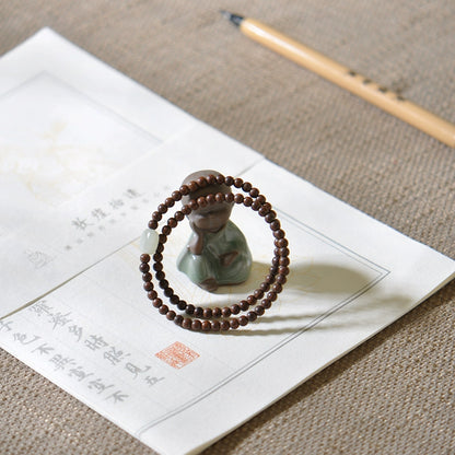 Golden Silkwood & Jade Luck Bracelet - Protection, Vitality & Abundance