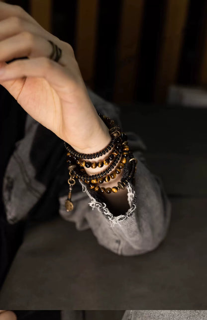 Buddha Beads Mala Bracelet Collection - Protection & Strength