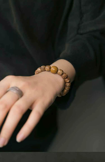 Bodhi Seed Buddha Beads Mala for Spiritual Growth & Meditation