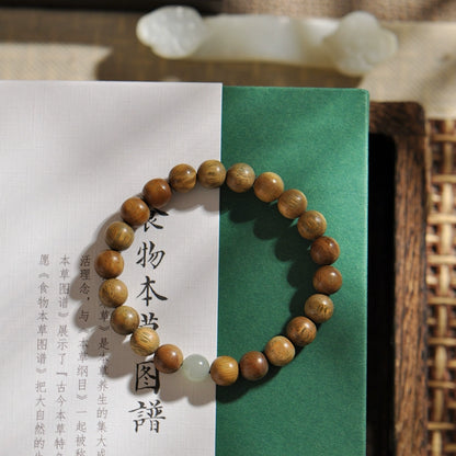 Verawood Sacred Bead Bracelet for Protection, Healing & Compassion