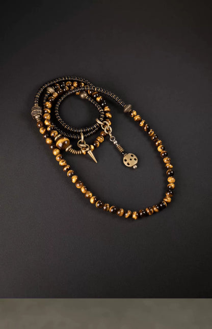 Buddha Beads Mala Bracelet Collection - Protection & Strength