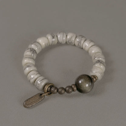 Tibetan Style Feng Shui Bracelet for Success, Strength, Wealth & Protection