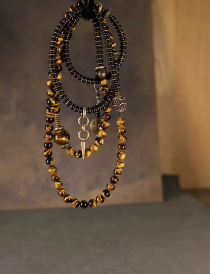 Buddha Beads Mala Bracelet Collection - Protection & Strength
