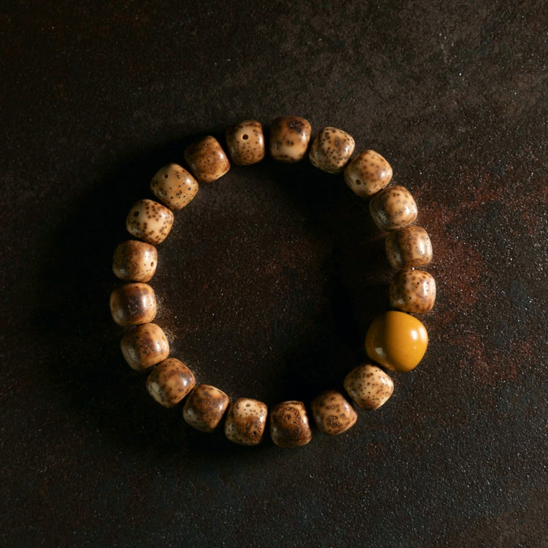 Bodhi Seed Buddha Beads Mala for Spiritual Growth & Meditation