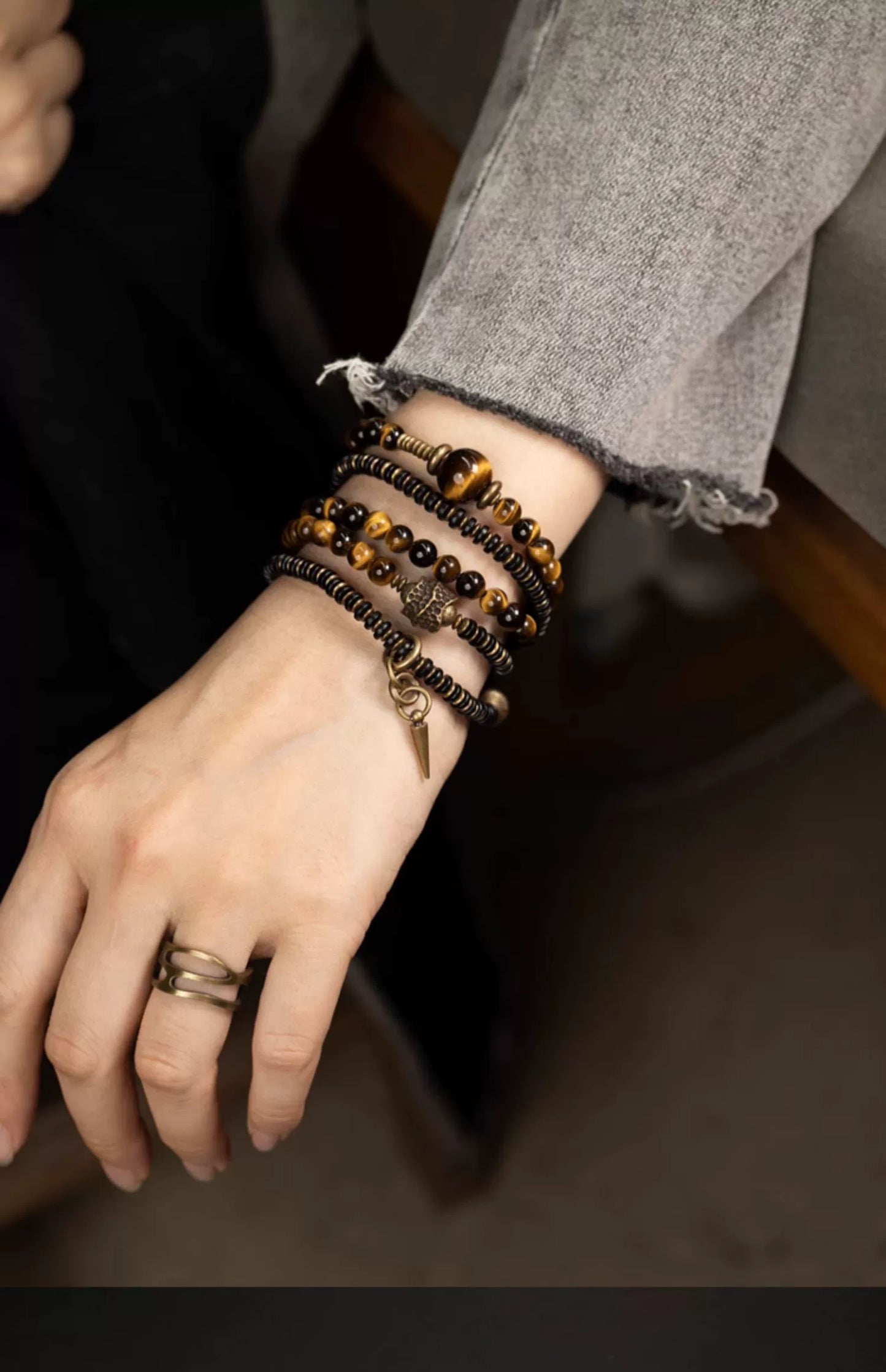 Buddha Beads Mala Bracelet Collection - Protection & Strength